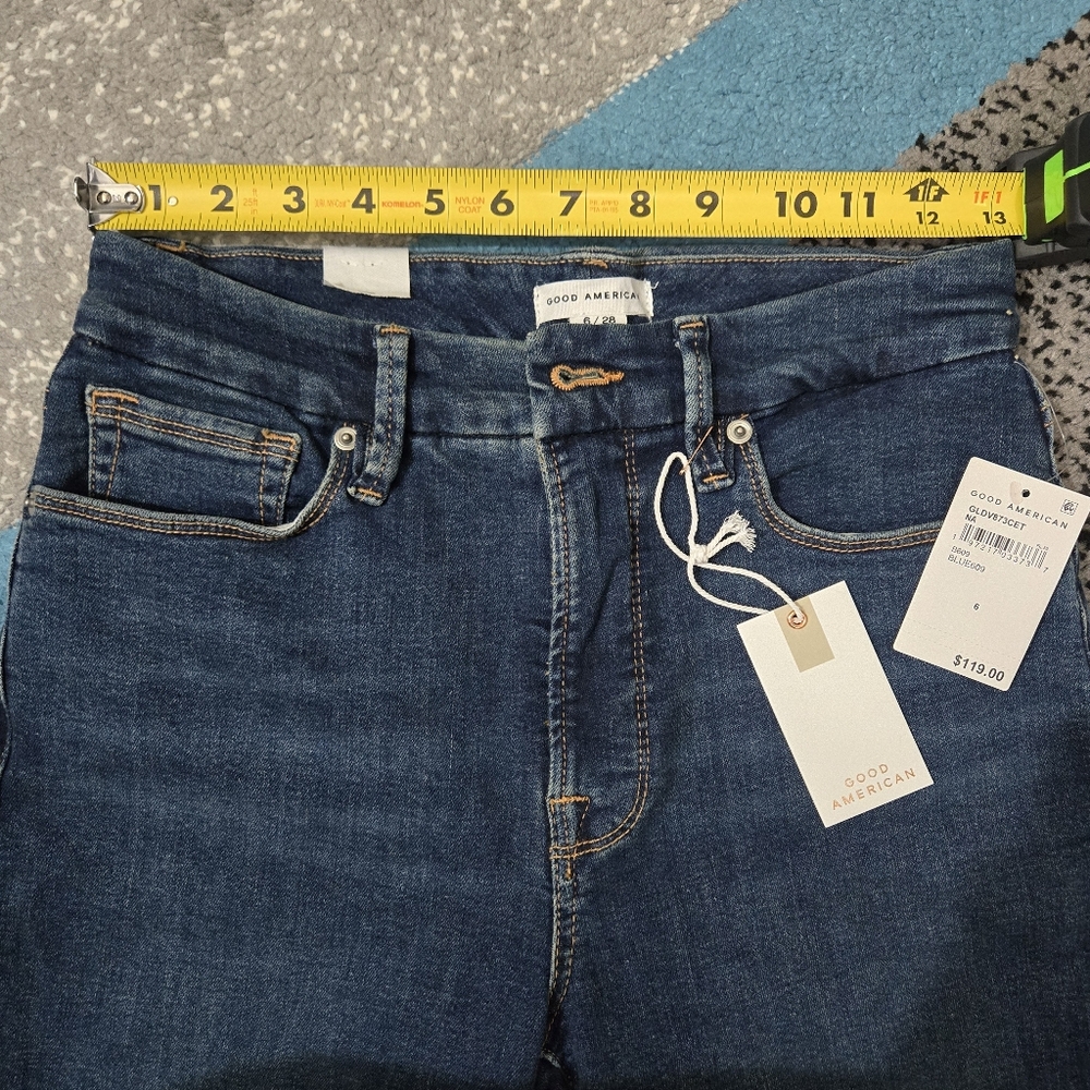 Good American Good Legs Skinny Jeans, 6/28, NWT - Picture 6 of 14